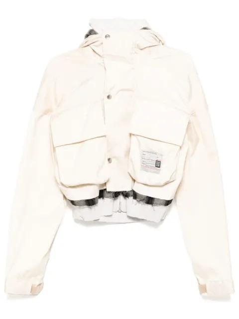 patchwork design jacket by MAISON MIHARA YASUHIRO