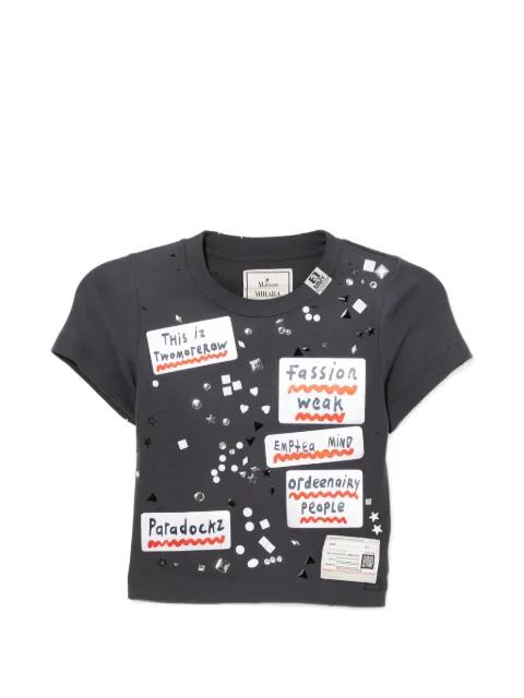 printed T-shirt by MAISON MIHARA YASUHIRO