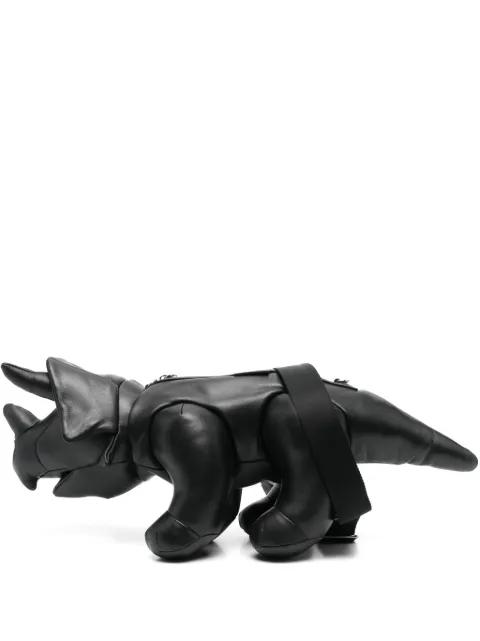 rhino-shaped cross body bag by MAISON MIHARA YASUHIRO