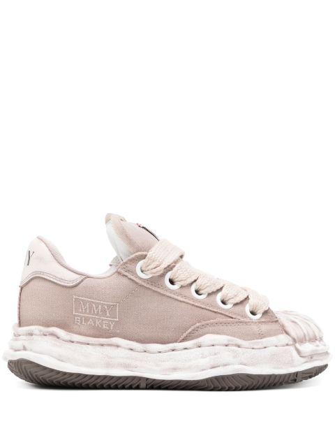 round toe trainer by MAISON MIHARA YASUHIRO
