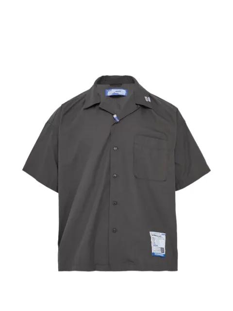 short-sleeve oxford shirt by MAISON MIHARA YASUHIRO