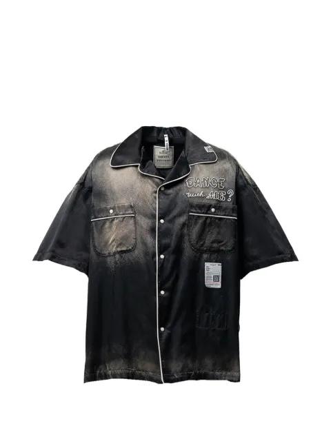 sun faded shirt by MAISON MIHARA YASUHIRO
