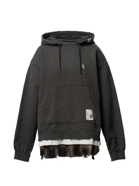 triple layered hoodie by MAISON MIHARA YASUHIRO