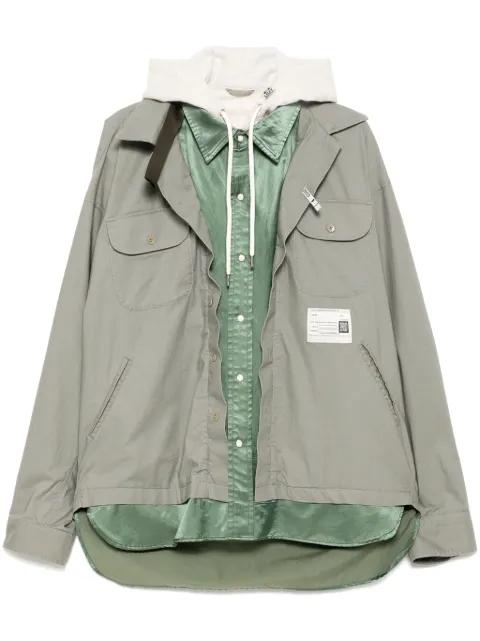 triple layered jacket by MAISON MIHARA YASUHIRO
