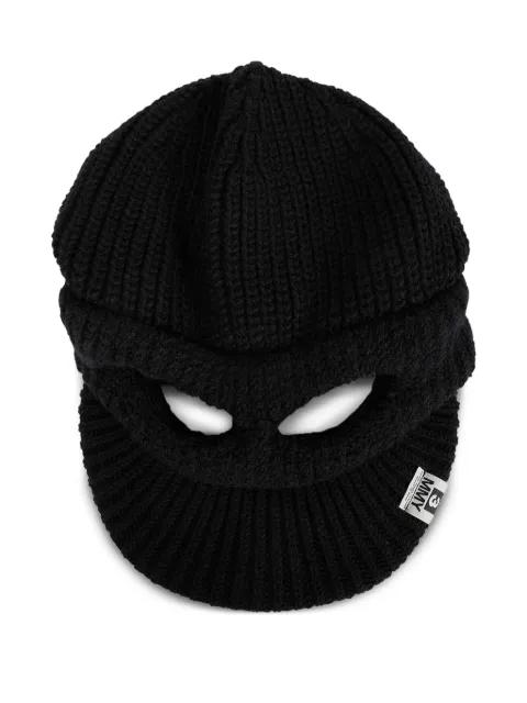 visor knit cap by MAISON MIHARA YASUHIRO
