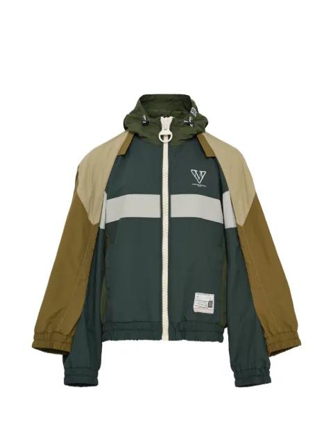 zip-up hoodied jacket by MAISON MIHARA YASUHIRO