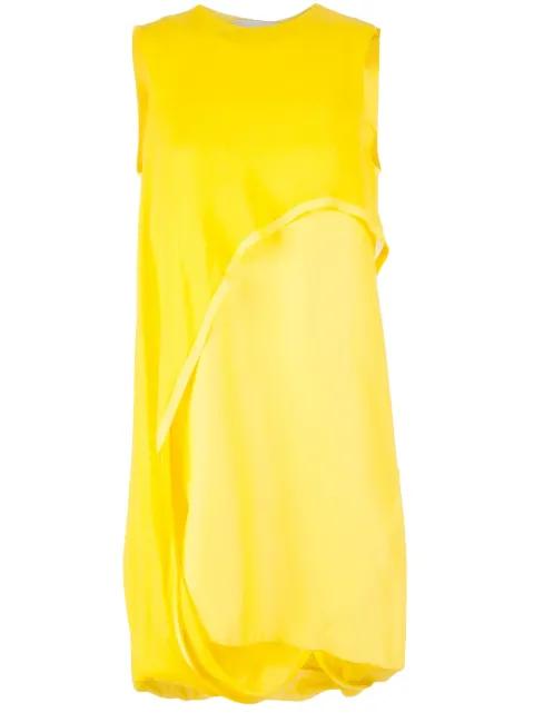 layered panel dress by MAISON RABIH KAYROUZ