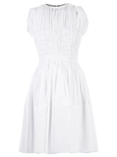 ruched flared dress by MAISON RABIH KAYROUZ