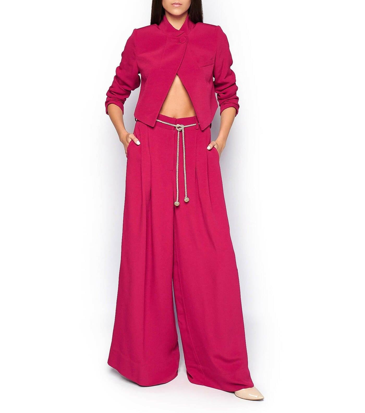 Palazzo Pants Suit by MAISON SOPHY G