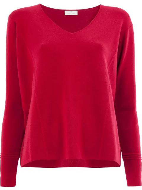 MAISON ULLENS SWE027SWE 466 ROSSO  Cashmere by MAISON ULLENS