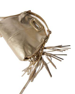 224 Miss M Mini Metallic Bag by MAJE