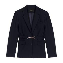 Belted suit jacket by MAJE