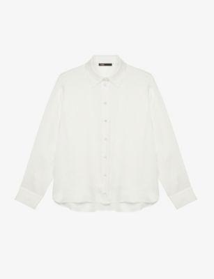 Cecily silk shirt by MAJE