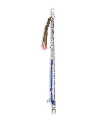Chain & Cord Bag Charm by MAJE