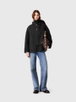 Coat with removable scarf by MAJE