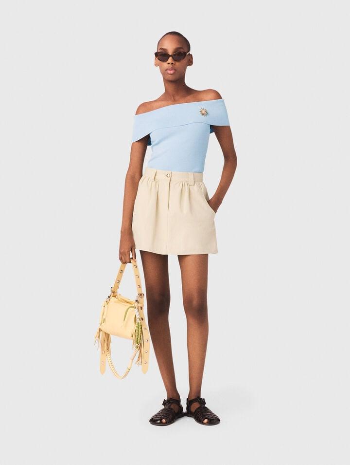 Cotton skort by MAJE