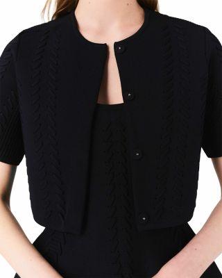 Cropped Cardigan by MAJE