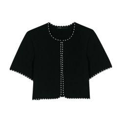 Cropped cardigan by MAJE