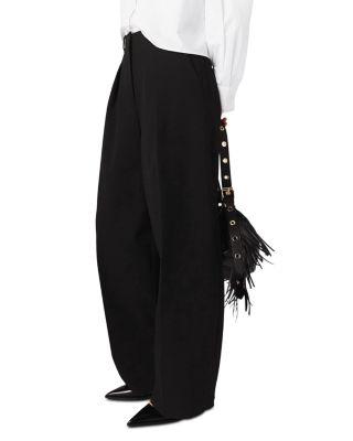 Double Pleated Palazzo Pants by MAJE