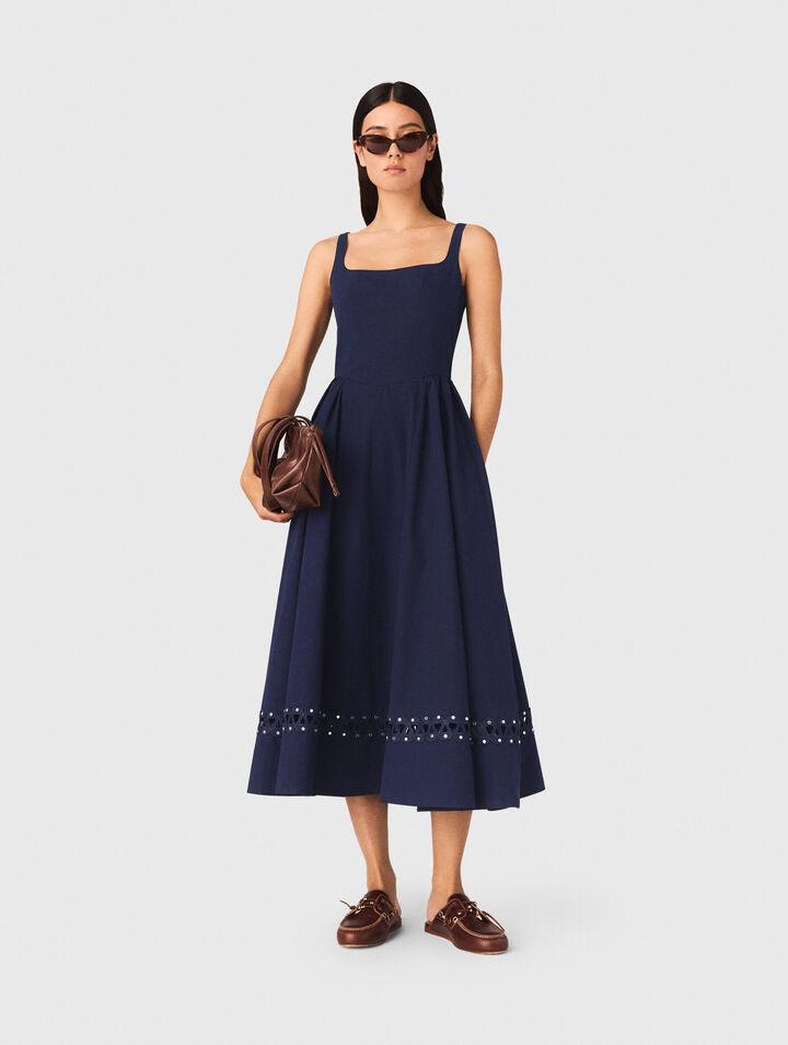 Flared midi dress by MAJE