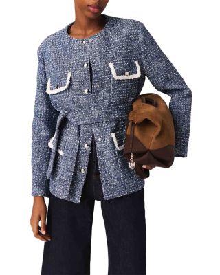Four Pocket Tweed Jacket by MAJE
