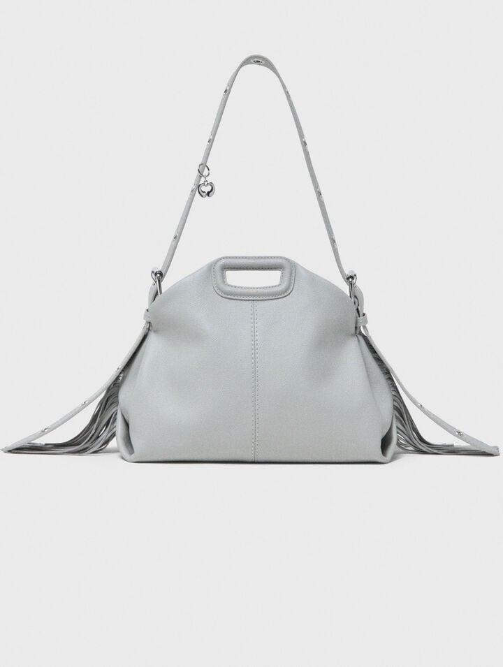 Grained leather Miss M bag by MAJE