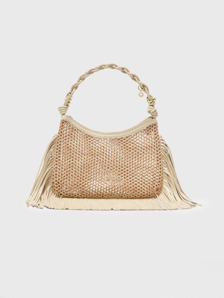 Hobo net bag by MAJE