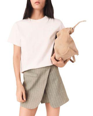 Ipimousse Layered Pinstripe Skort by MAJE