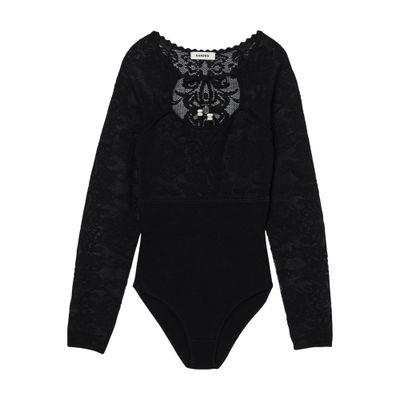 Knit bodysuit by MAJE