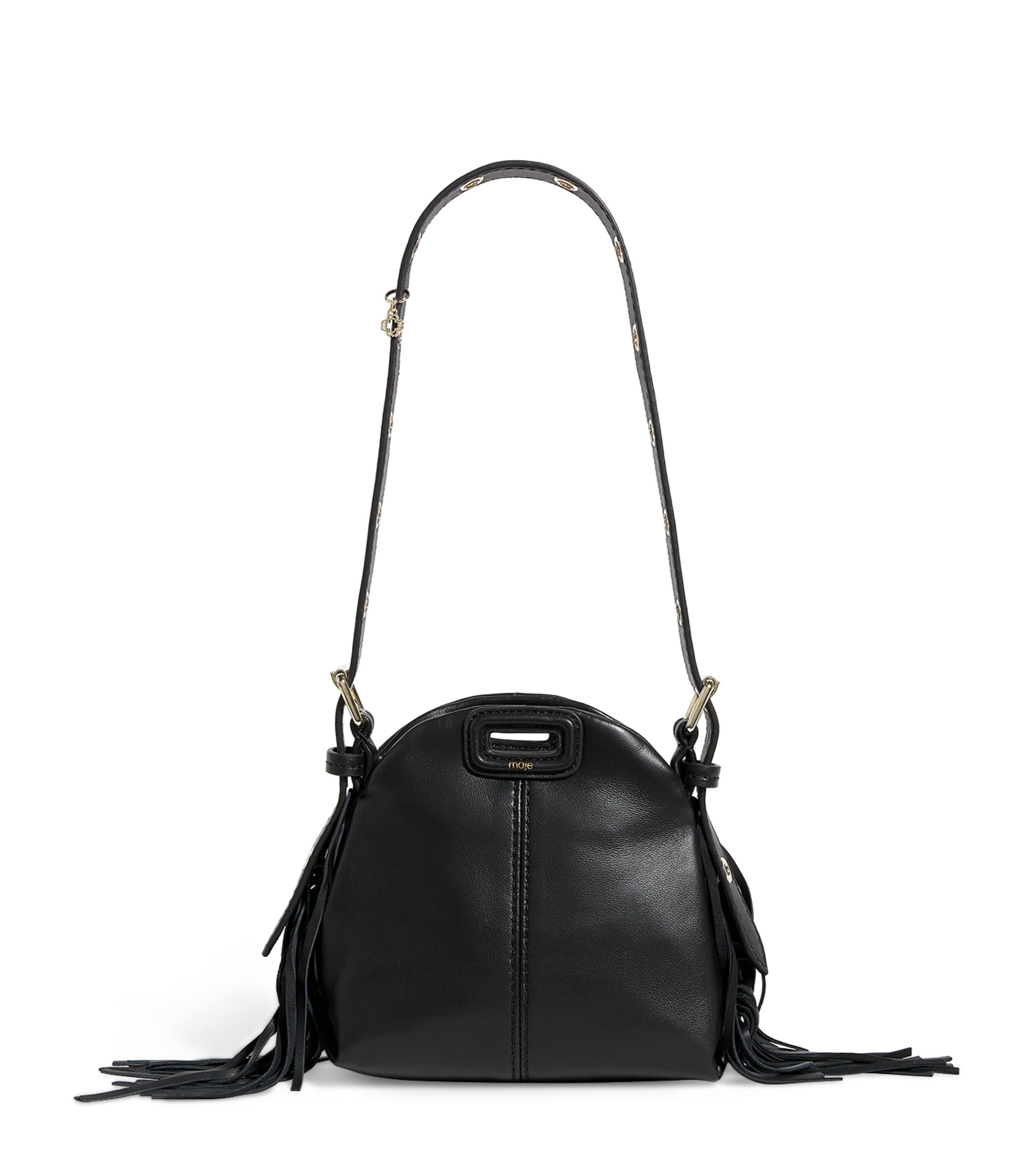Leather Miss M Mini Bag by MAJE
