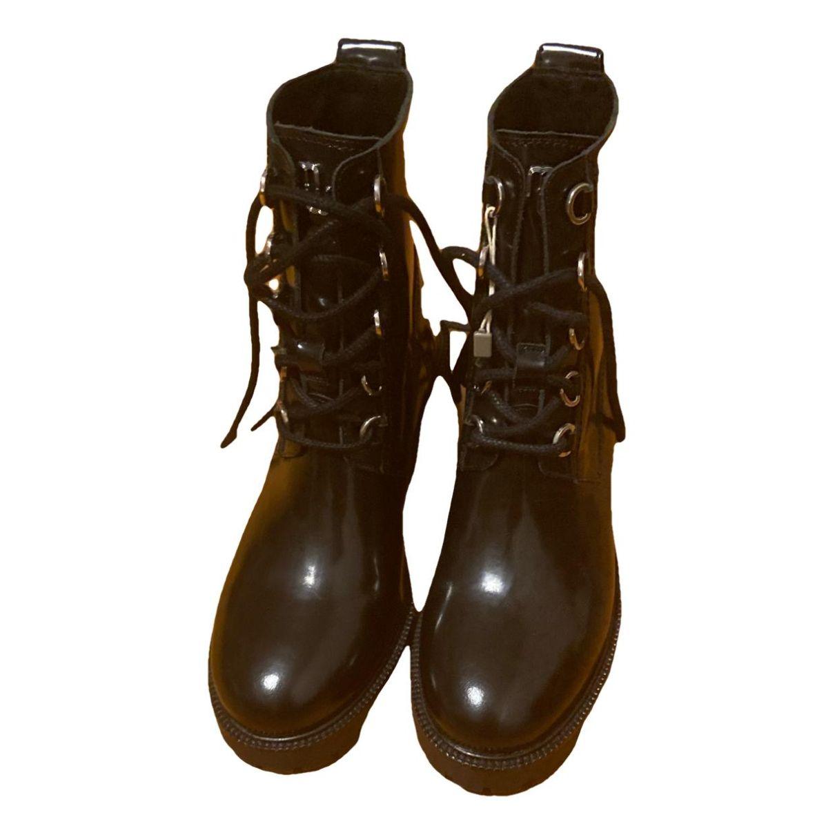 Leather boots by MAJE