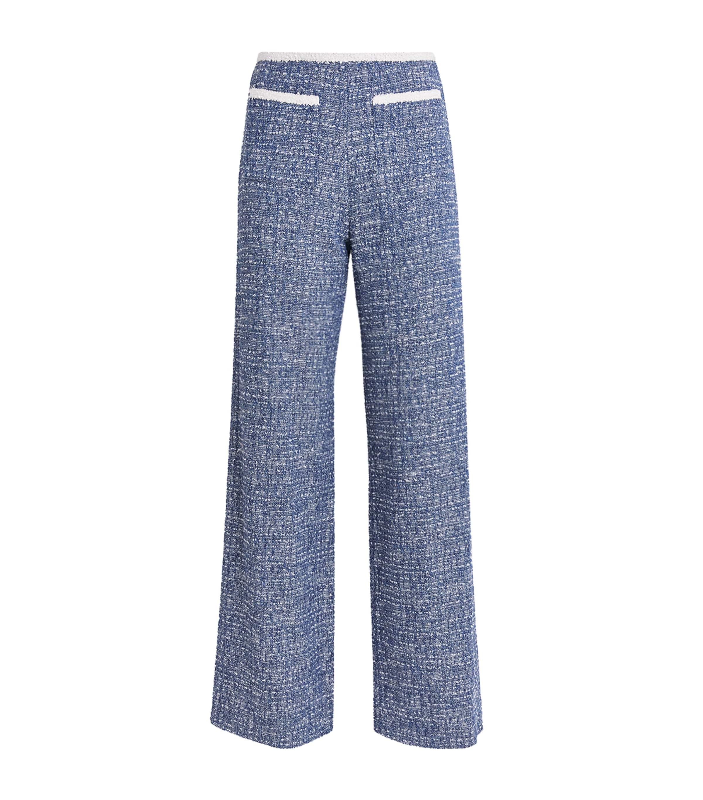 Maje Bouclé Tweed Trousers by MAJE
