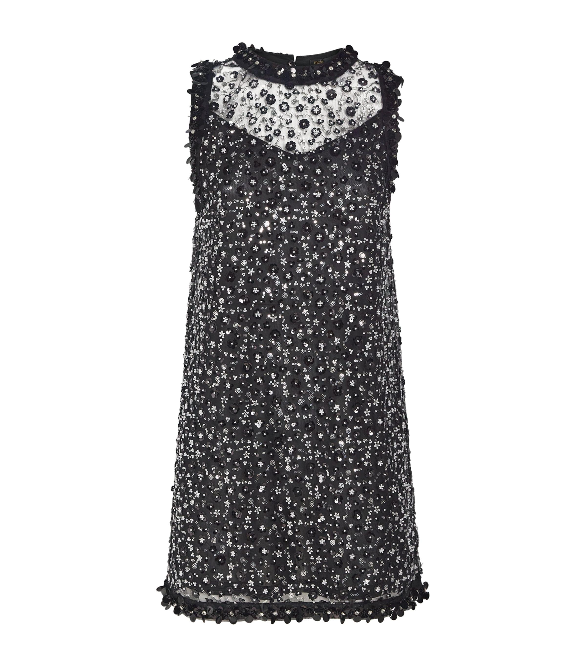 Maje Embellished Mini Dress by MAJE