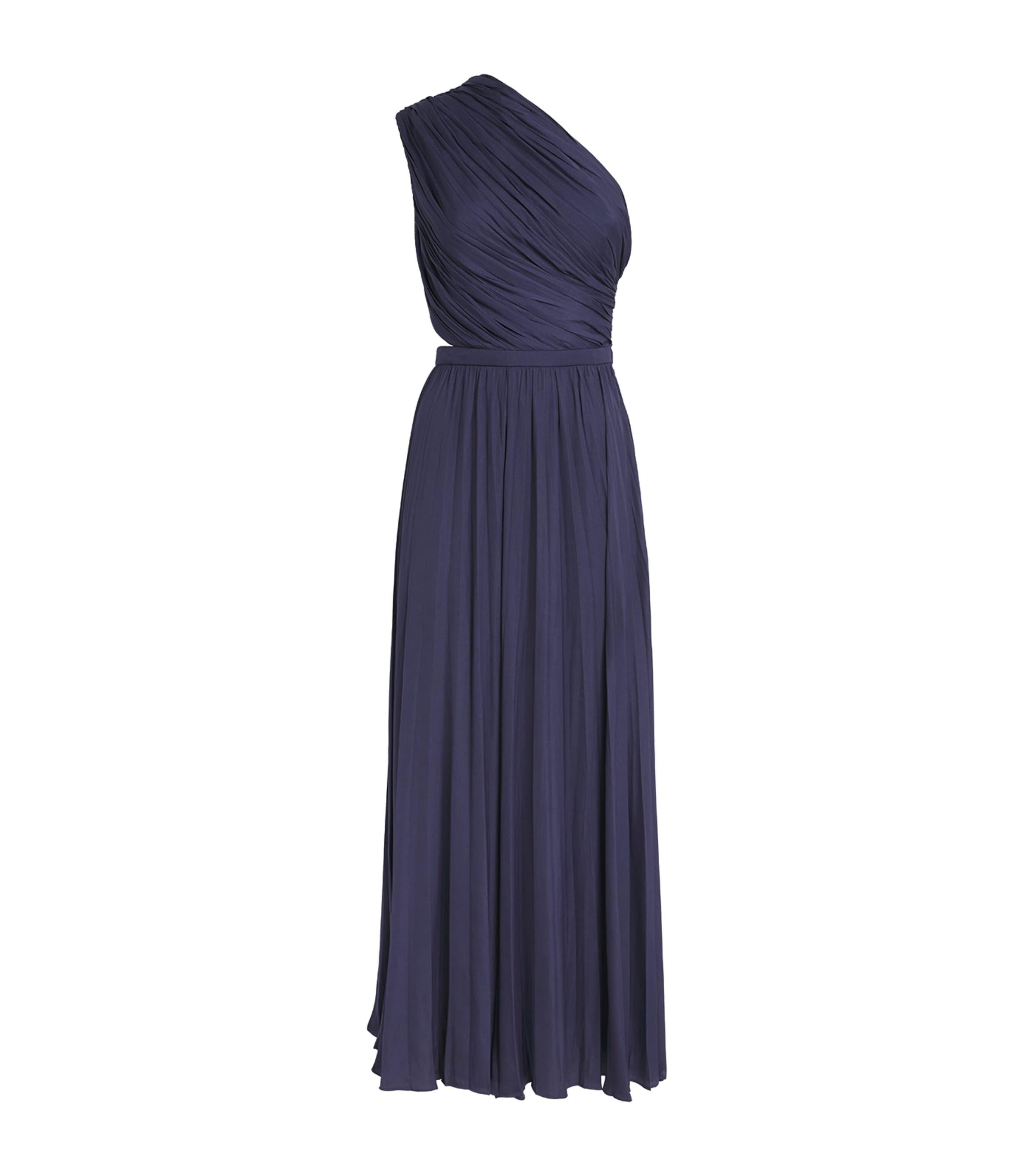 Maje One-Shoulder Maxi Dress by MAJE