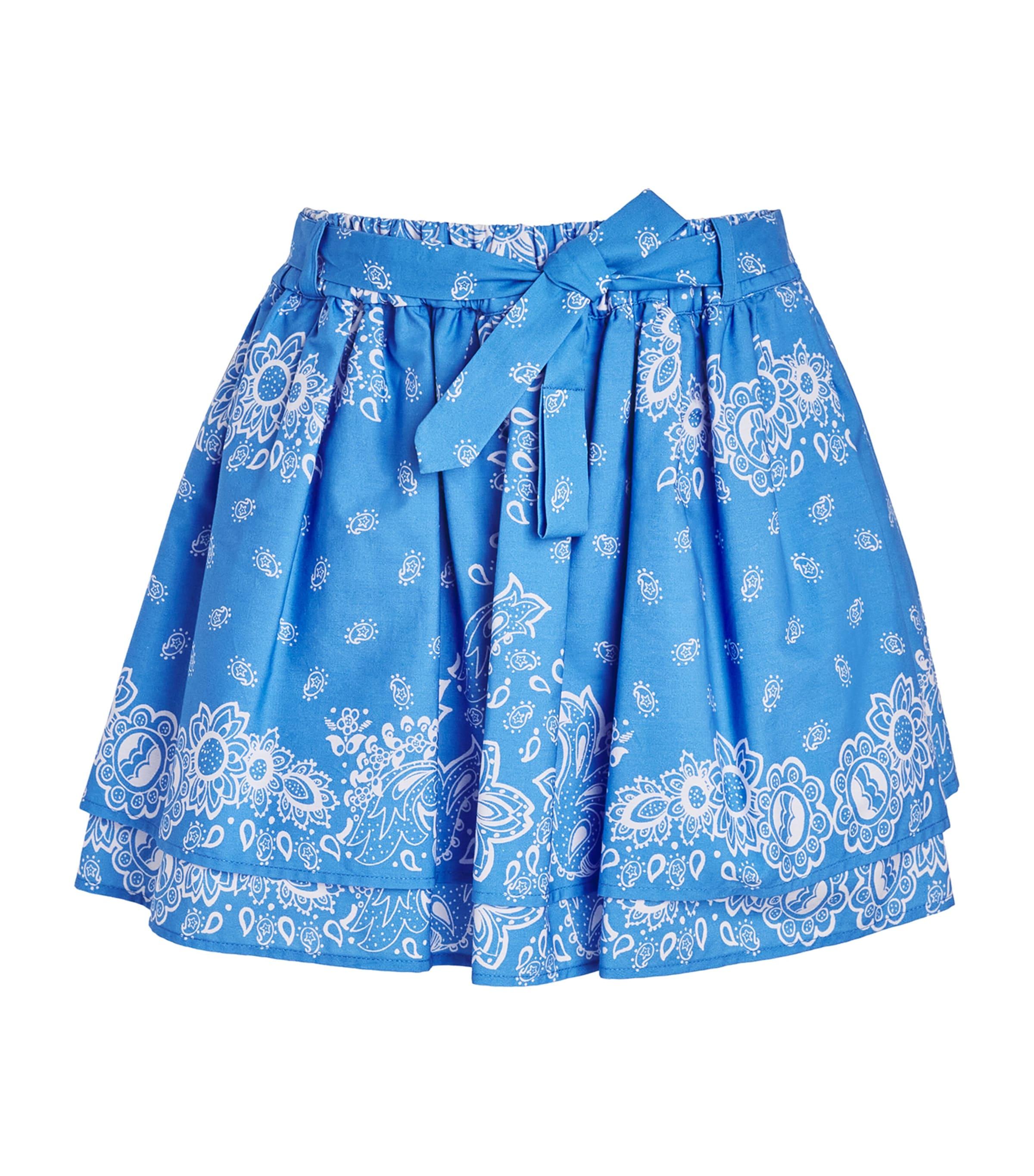 Maje Paisley Print Mini Skirt by MAJE