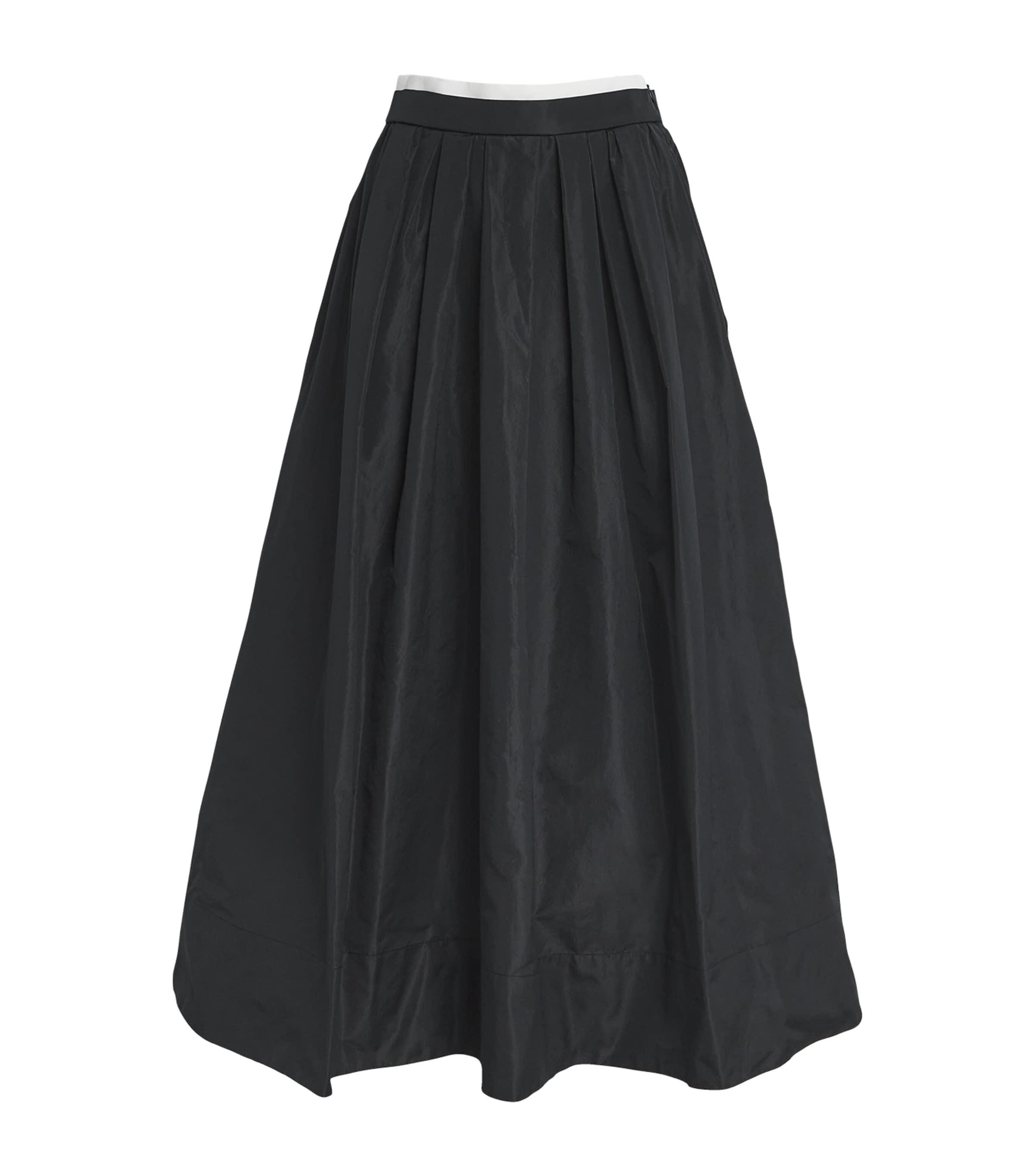 Maje Pleated Midi Skirt by MAJE