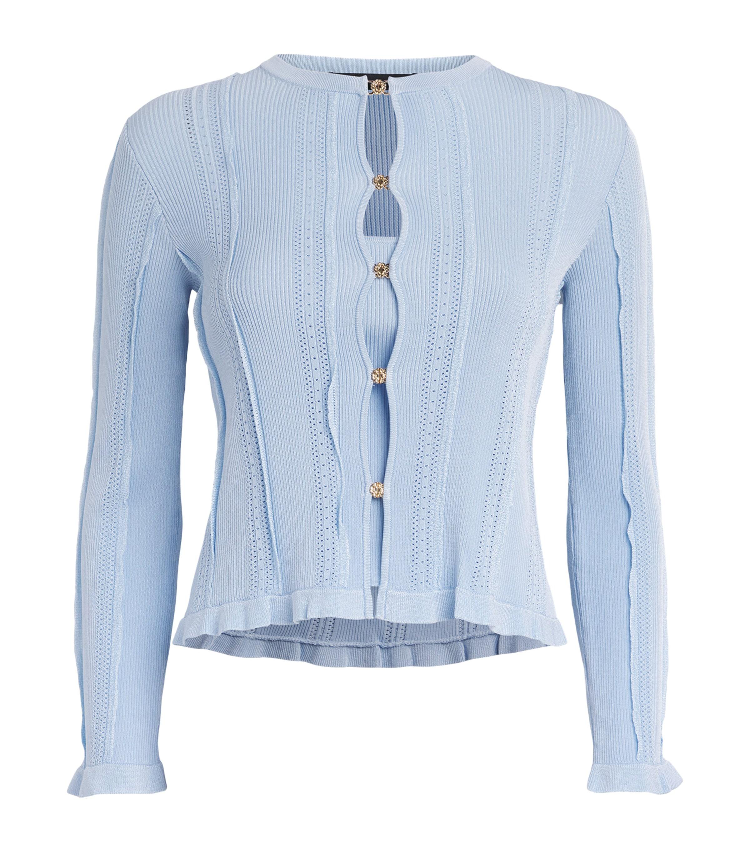 Maje Pointelle 2-in-1 Cardigan by MAJE