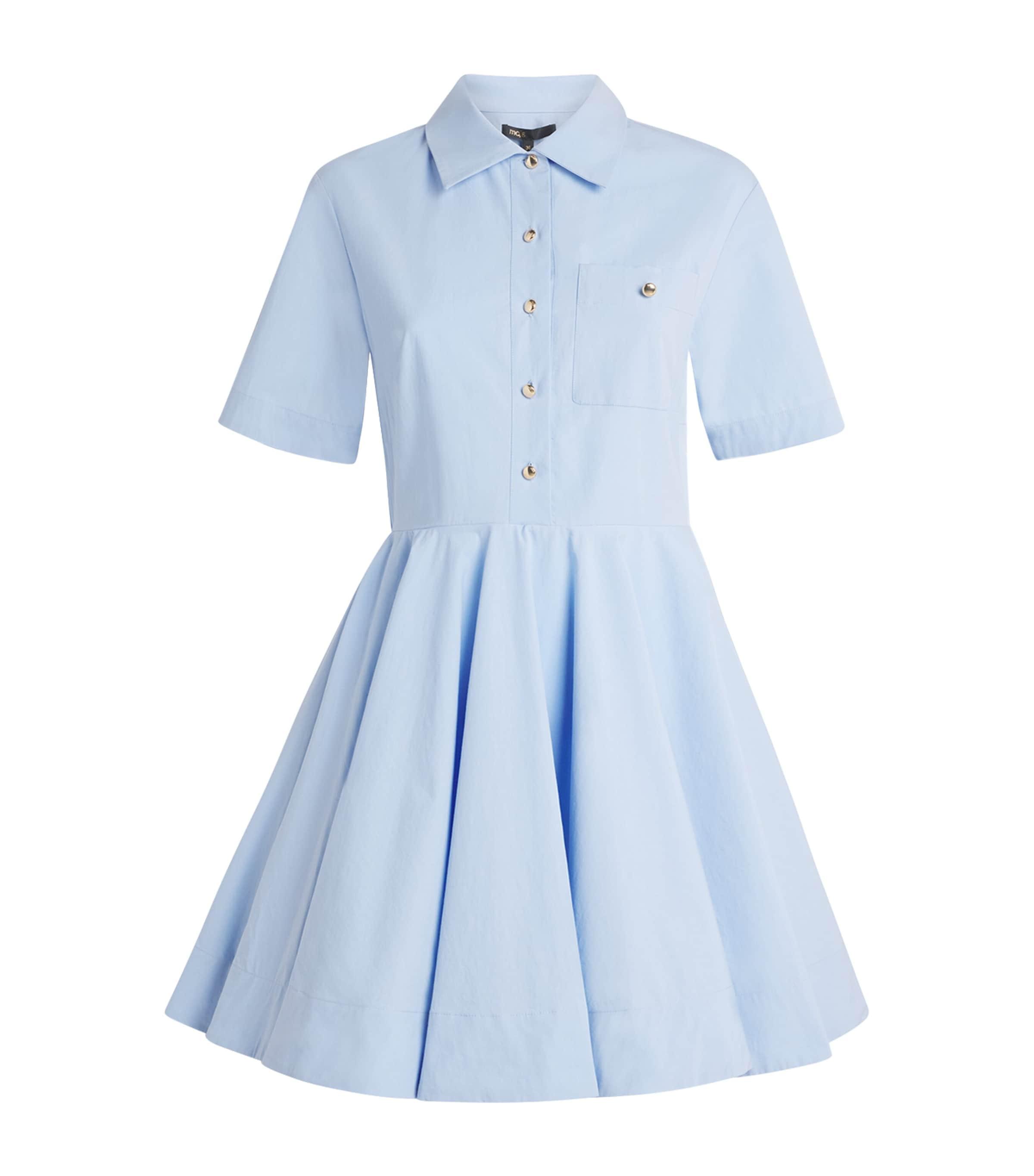 Maje Poplin Mini Shirt Dress by MAJE