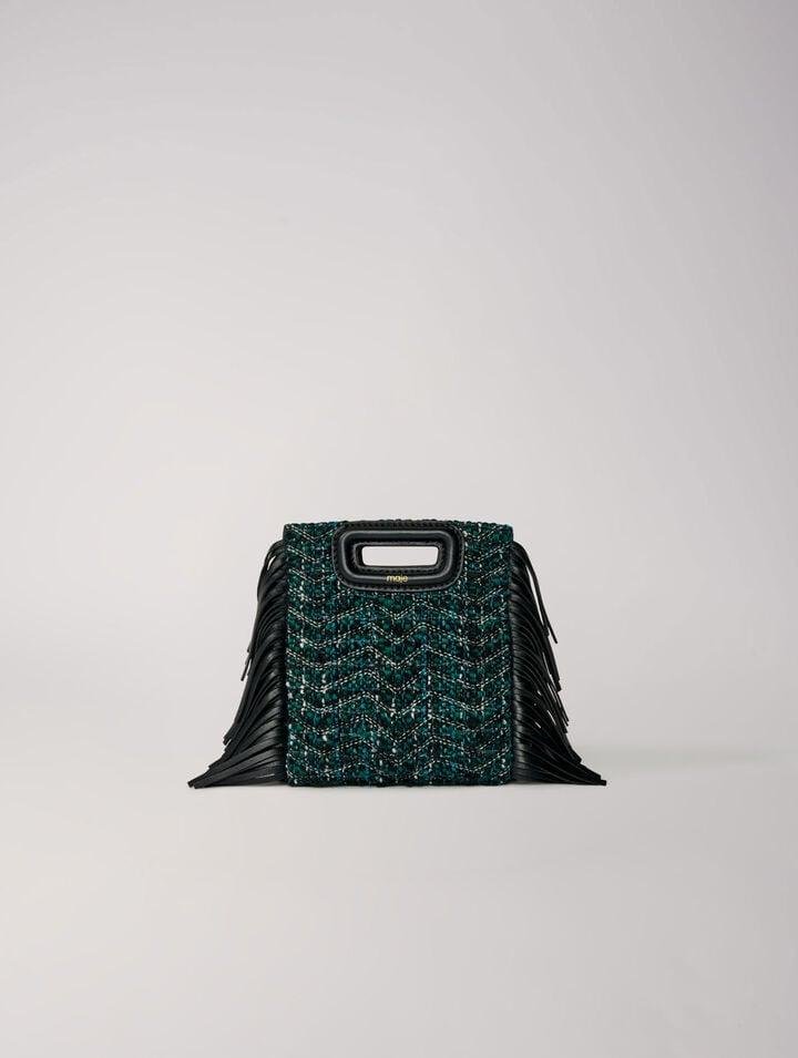 Mfasa_ - M Mini bag in tweed by MAJE