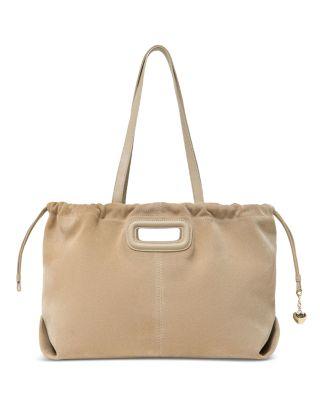 Milpli Suede Tote Bag by MAJE