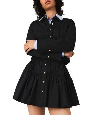 Mini Elasticated Waist Skirt by MAJE