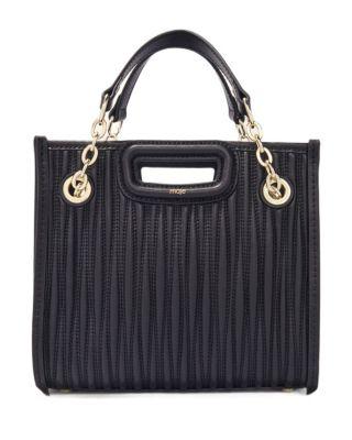 Mini Quilted Leather Tote by MAJE