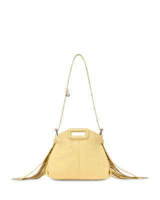 Miss M Mini Leather Shoulder Bag by MAJE