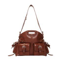 Miss M mini pockets leather bag by MAJE
