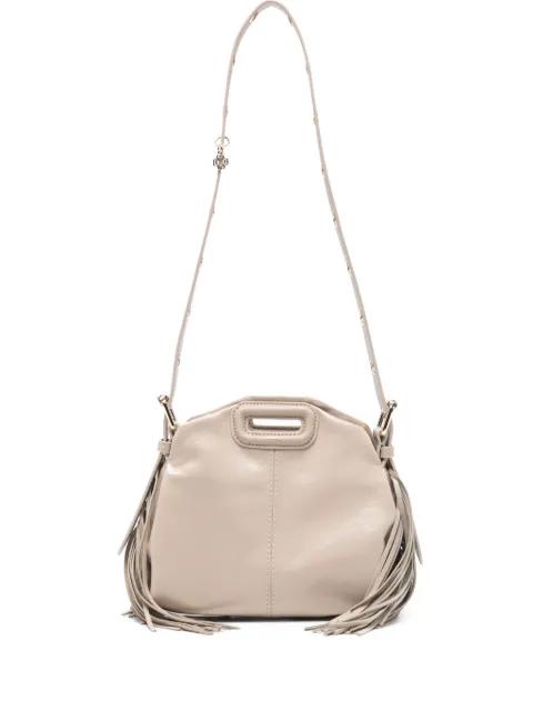 Miss Mini  Naplack crossbody bag by MAJE