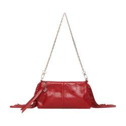 Miss m pouch patent leather clutch by MAJE