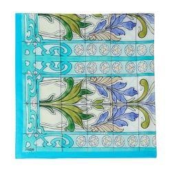 Mozaic print silk scarf by MAJE
