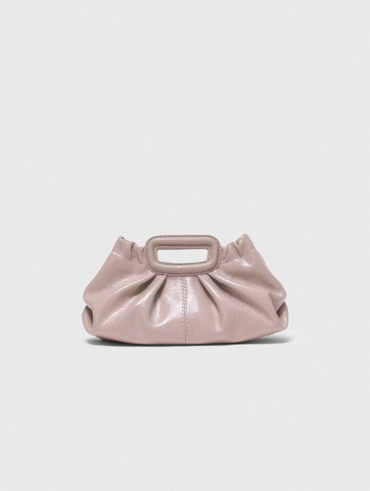 Naplak leather Milpli mini Clutch by MAJE