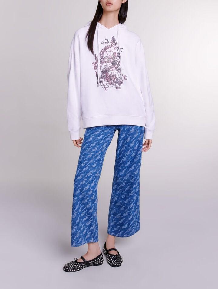 Oversized sweatshirt by MAJE