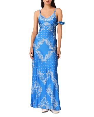 Patterned Maxi Dress by MAJE